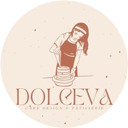 Logo Dolceva — cake design et pâtisserie